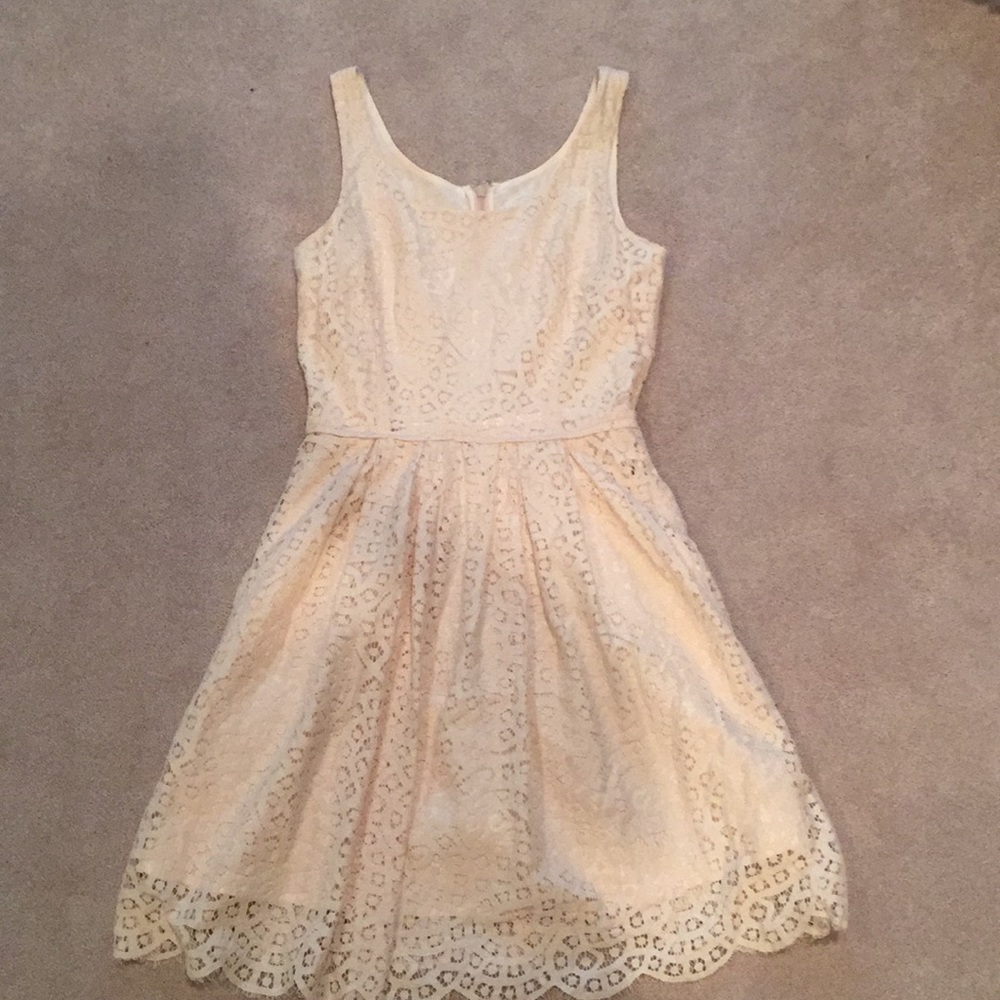 Pale blush/beige J.Crew dress